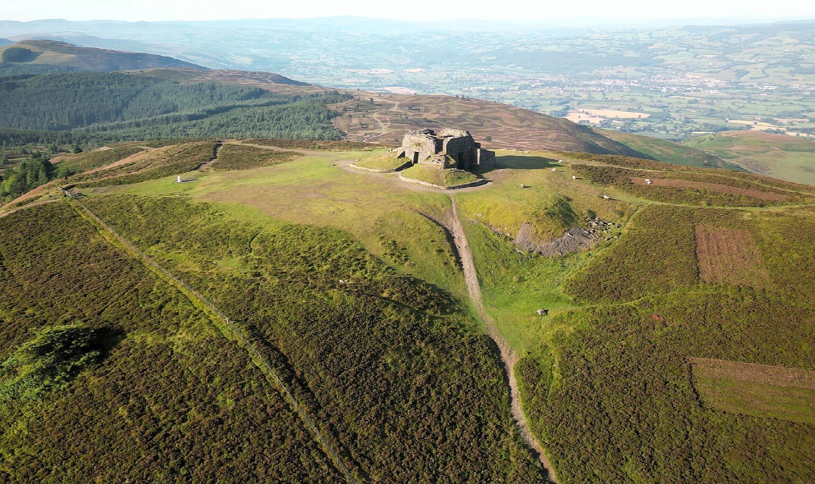Moel Famau from Bwlch Penbarras