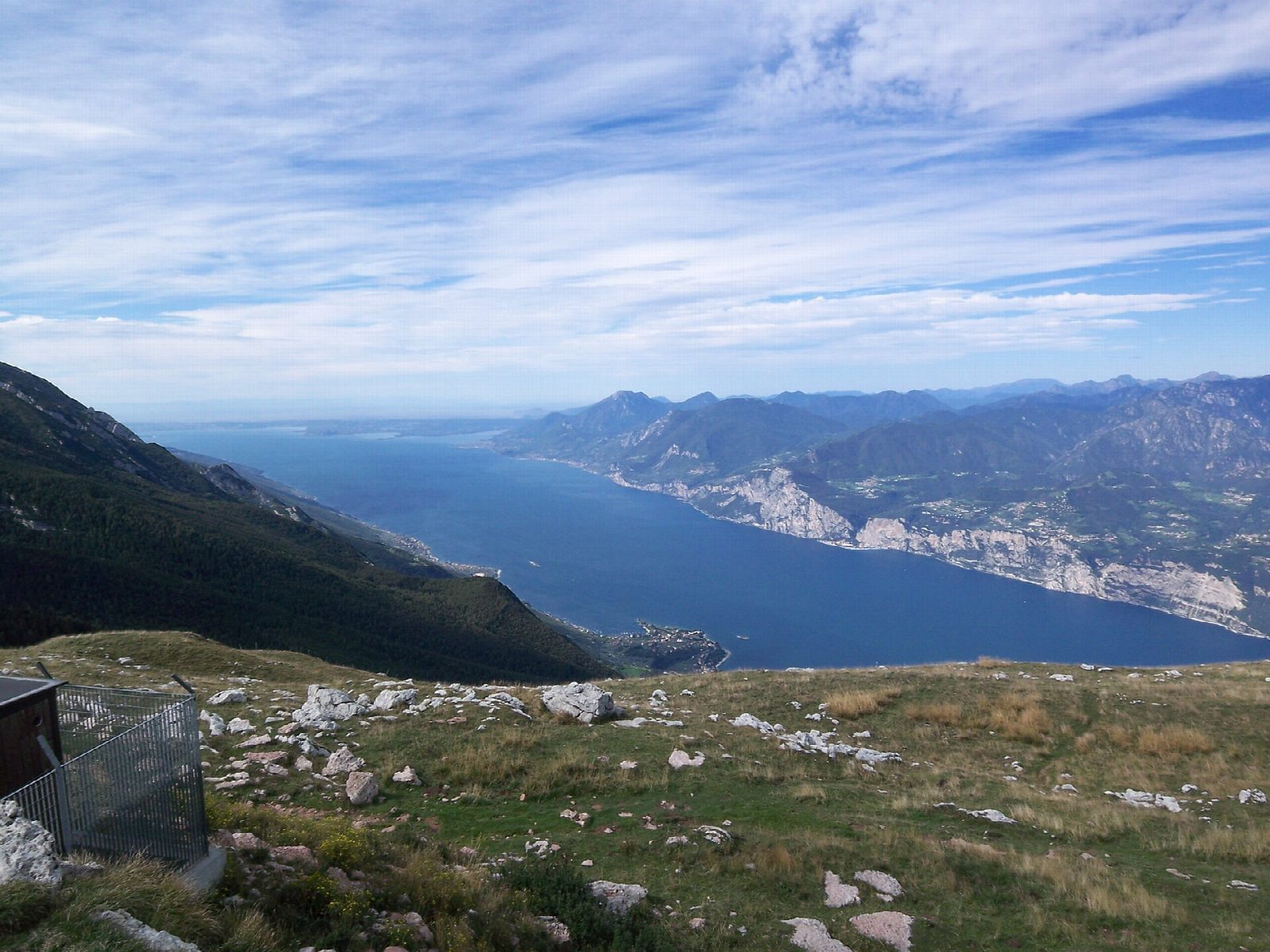 Cima delle Pozzette from the Monte Baldo cable car