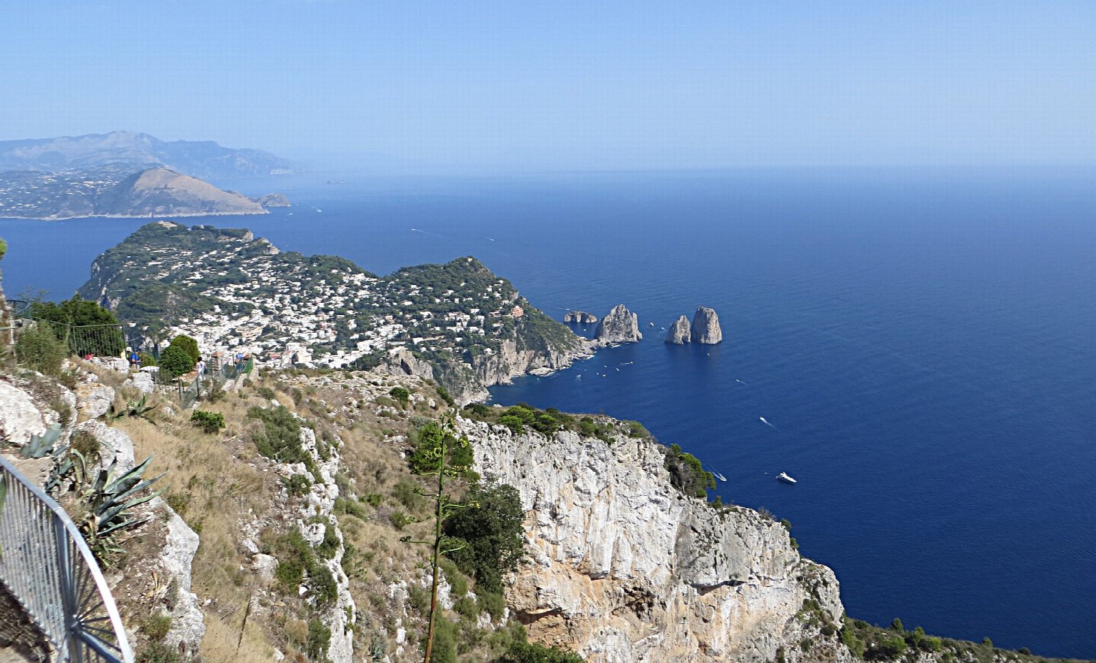 Monte Solaro from Anacapri by Cetrella
