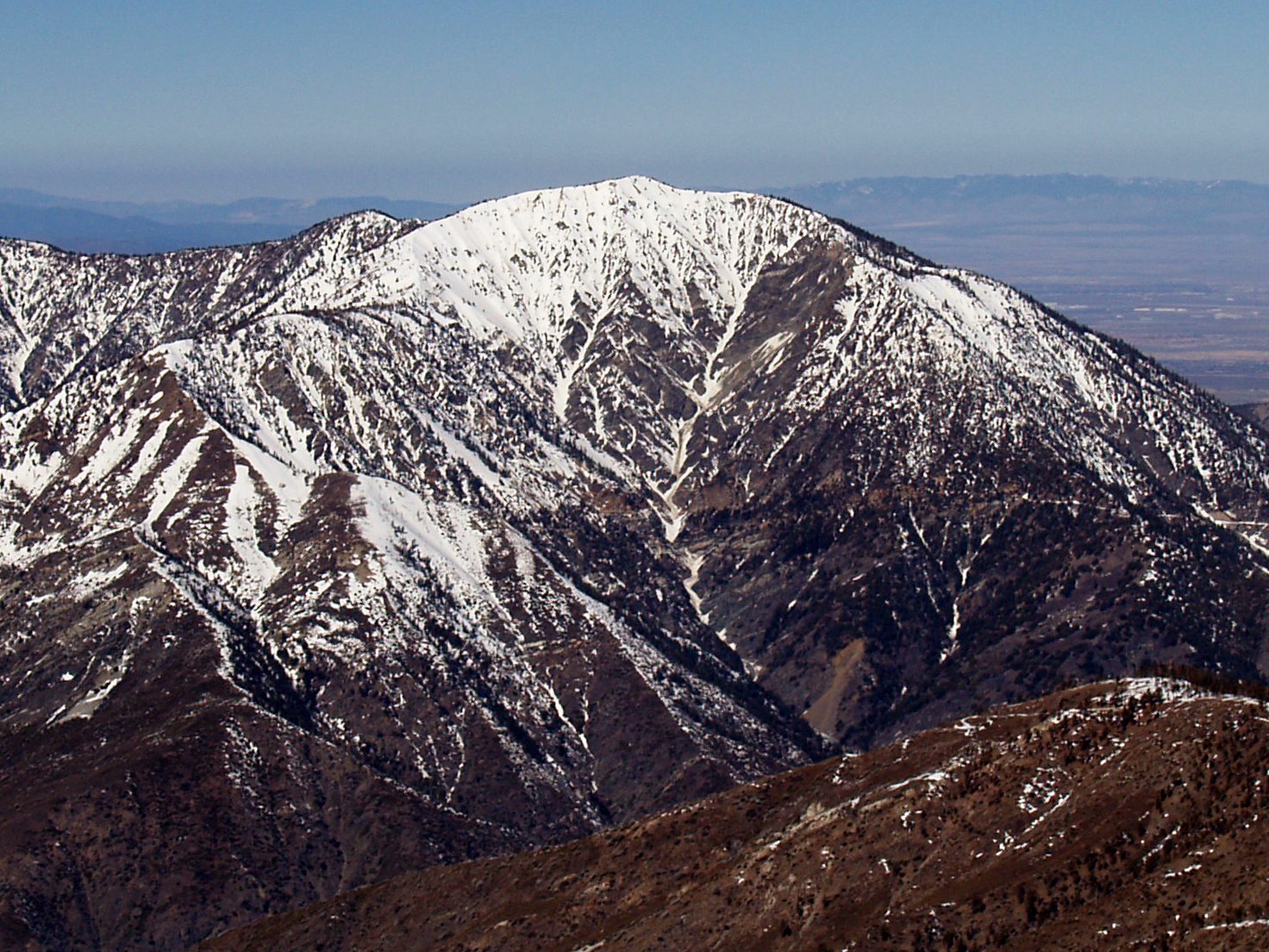 Mount Baden-Powell from Vincent Gap