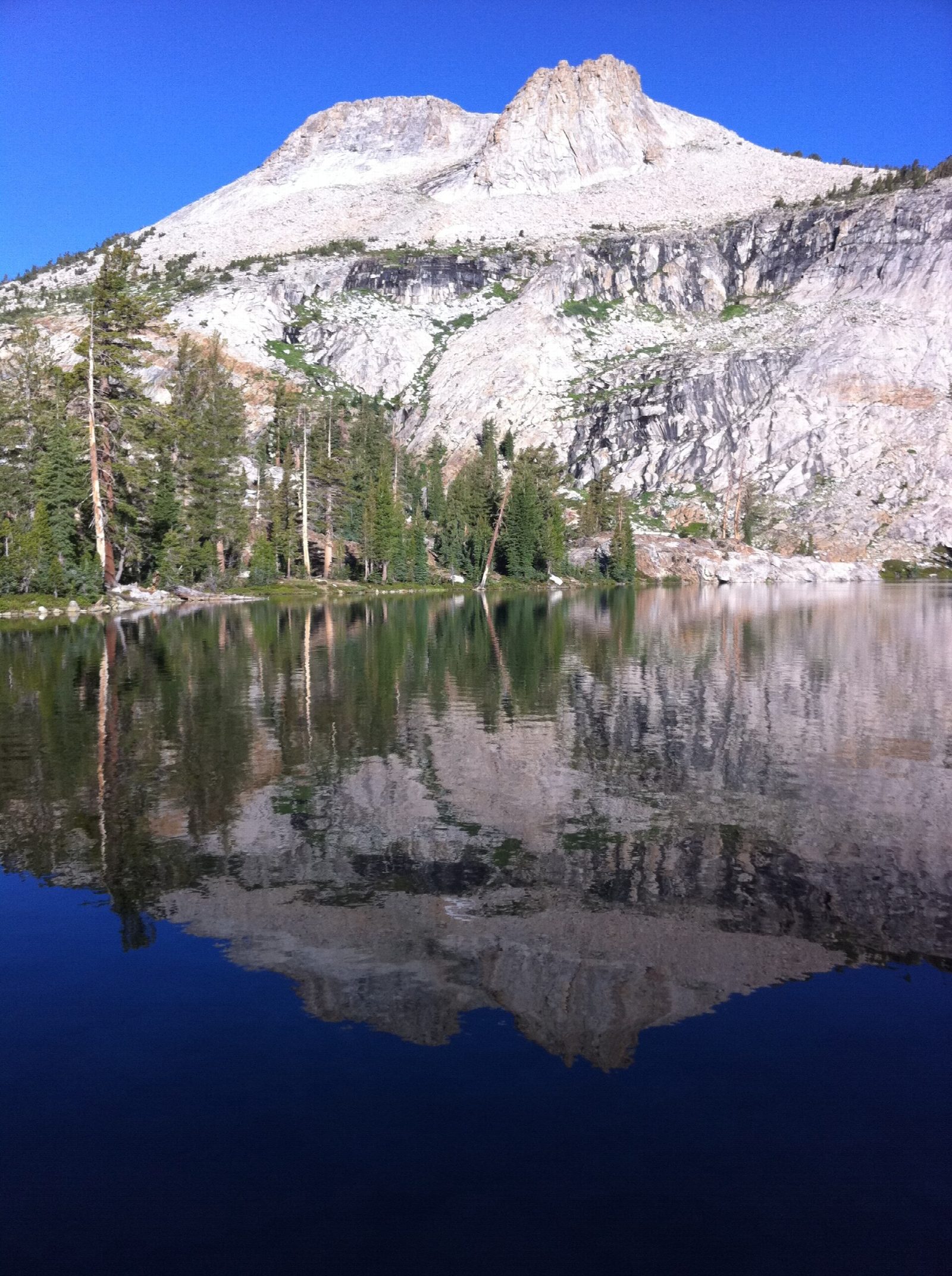 May Lake and Mount Hoffmann