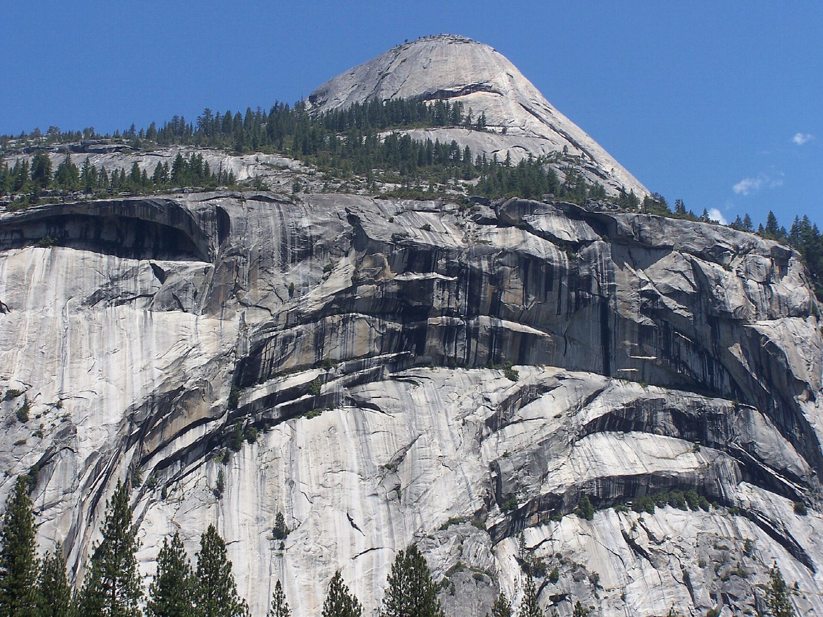 North Dome from Porcupine Creek