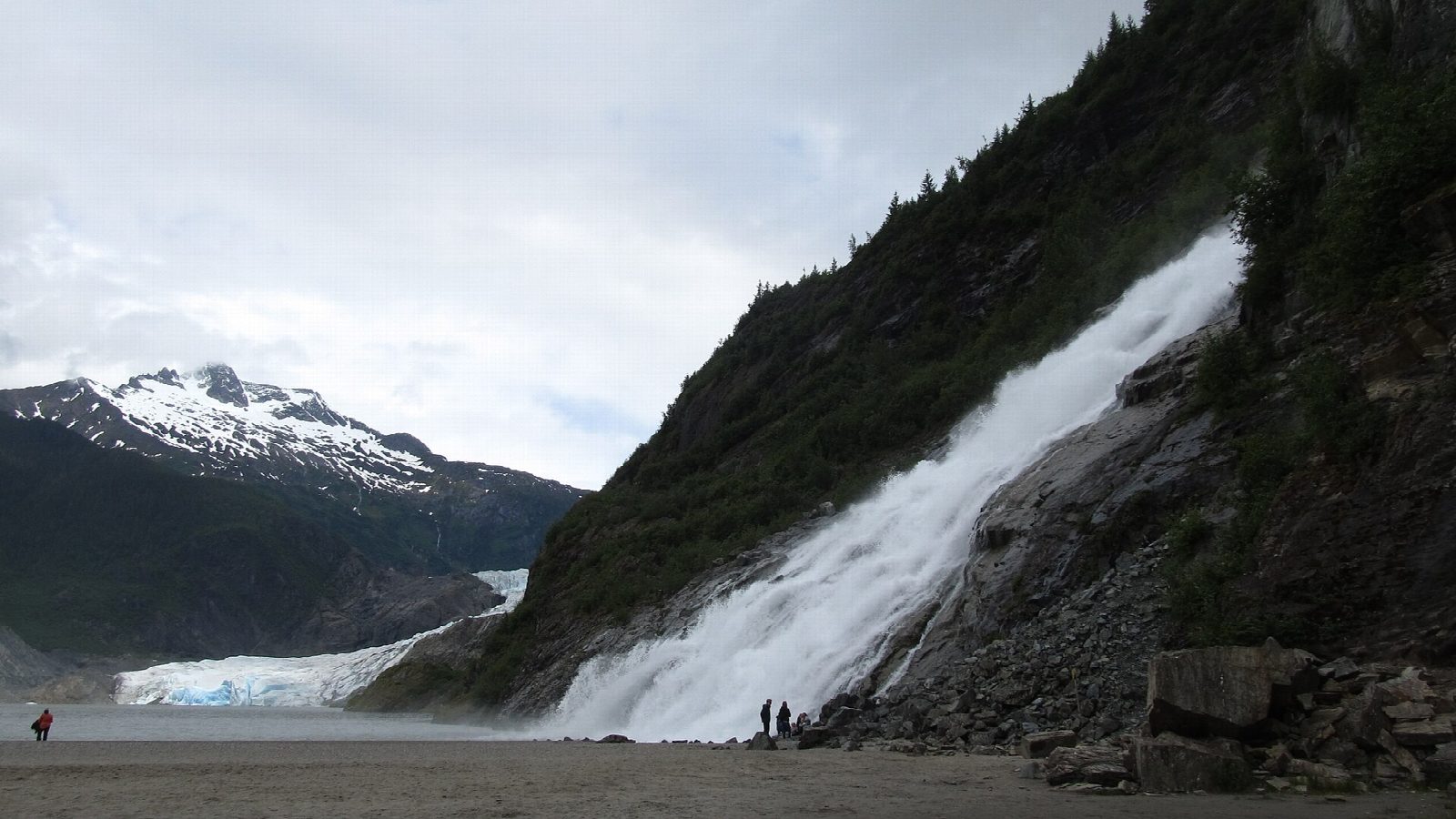 Nugget Falls, Mendenhall Glacier