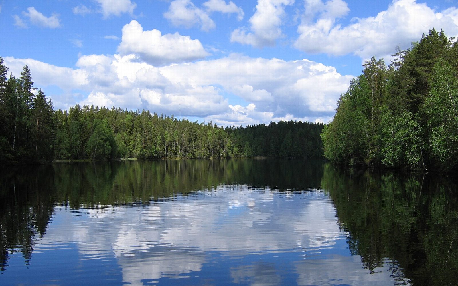 Nuuksion Pitkäjärvi: from Haltia down the lake and back