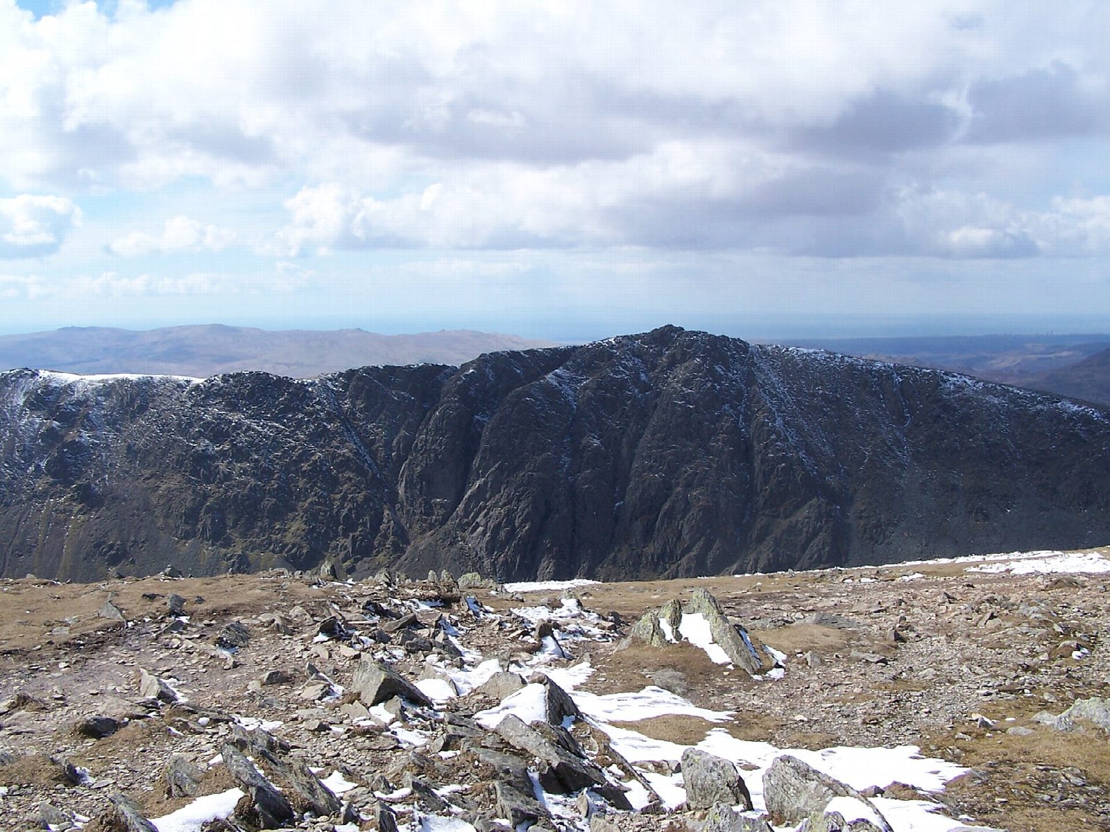 Dow Crag and the Old Man from Walna Scar