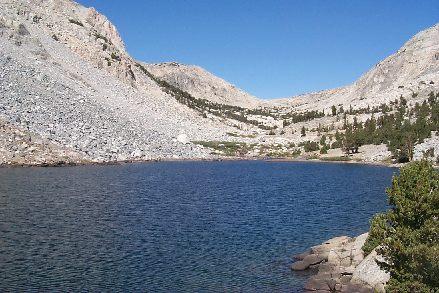 Piute Pass from North Lake