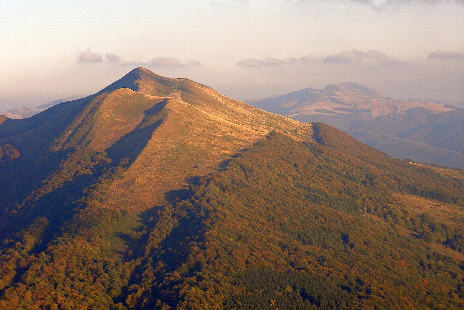 Połonina Caryńska from Ustrzyki Górne