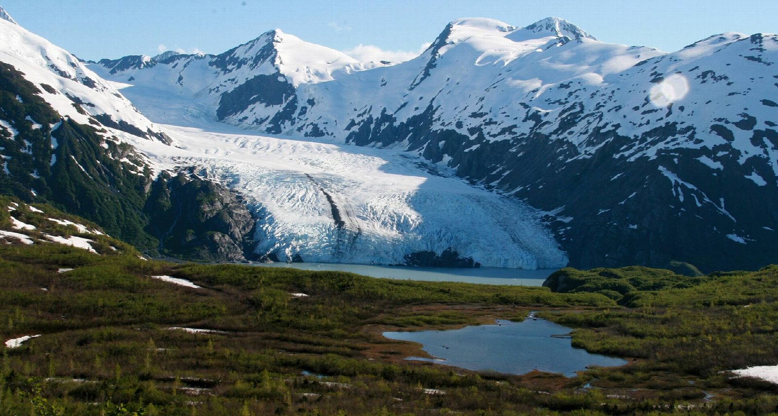 Portage Pass Trail from Whittier