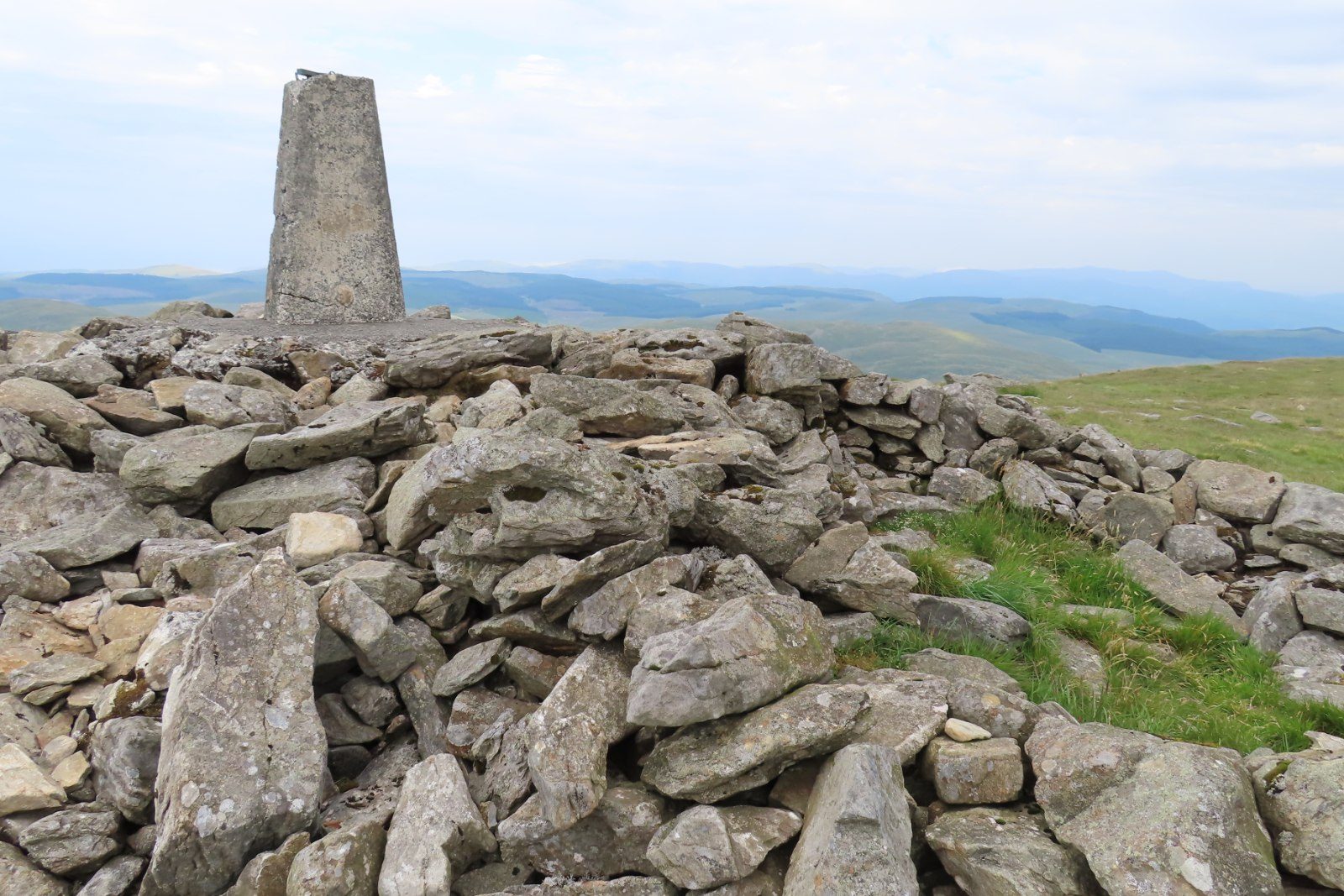 Pumlumon Fawr from Eisteddfa Gurig