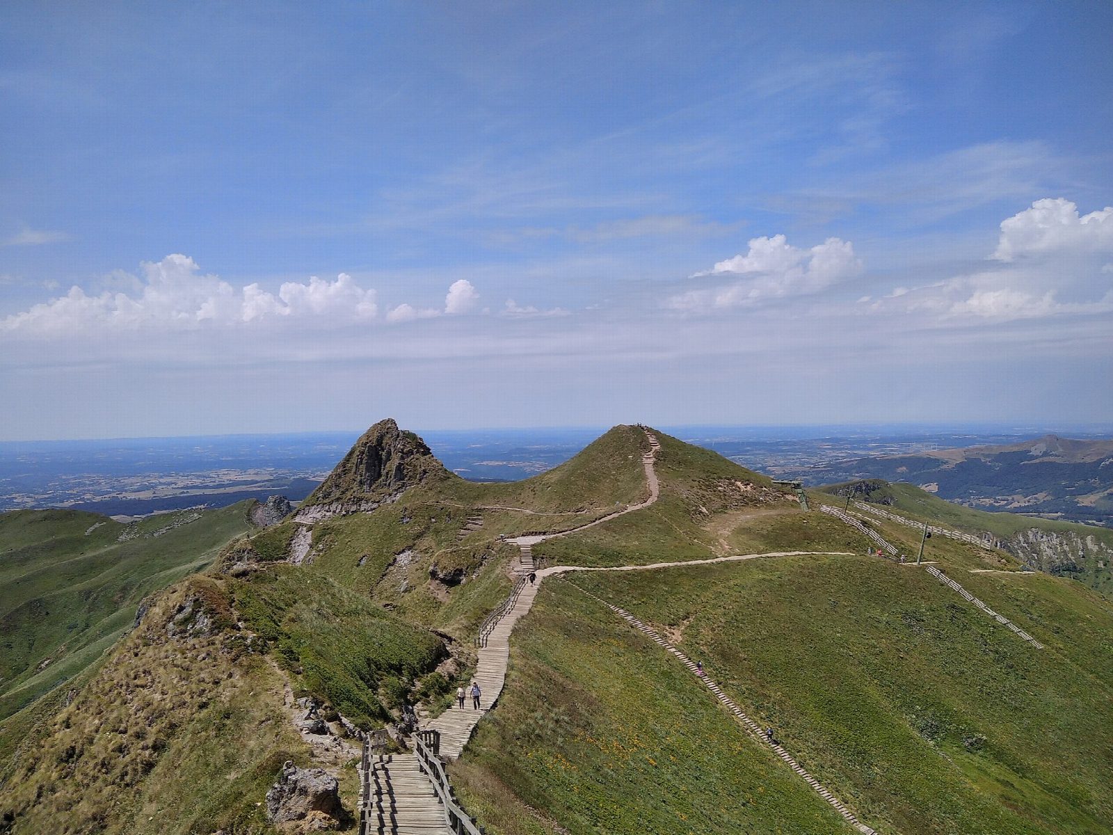 Puy de Sancy by the Val de Courre from Le Mont-Dore