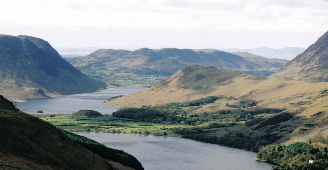 Rannerdale Knotts from Buttermere