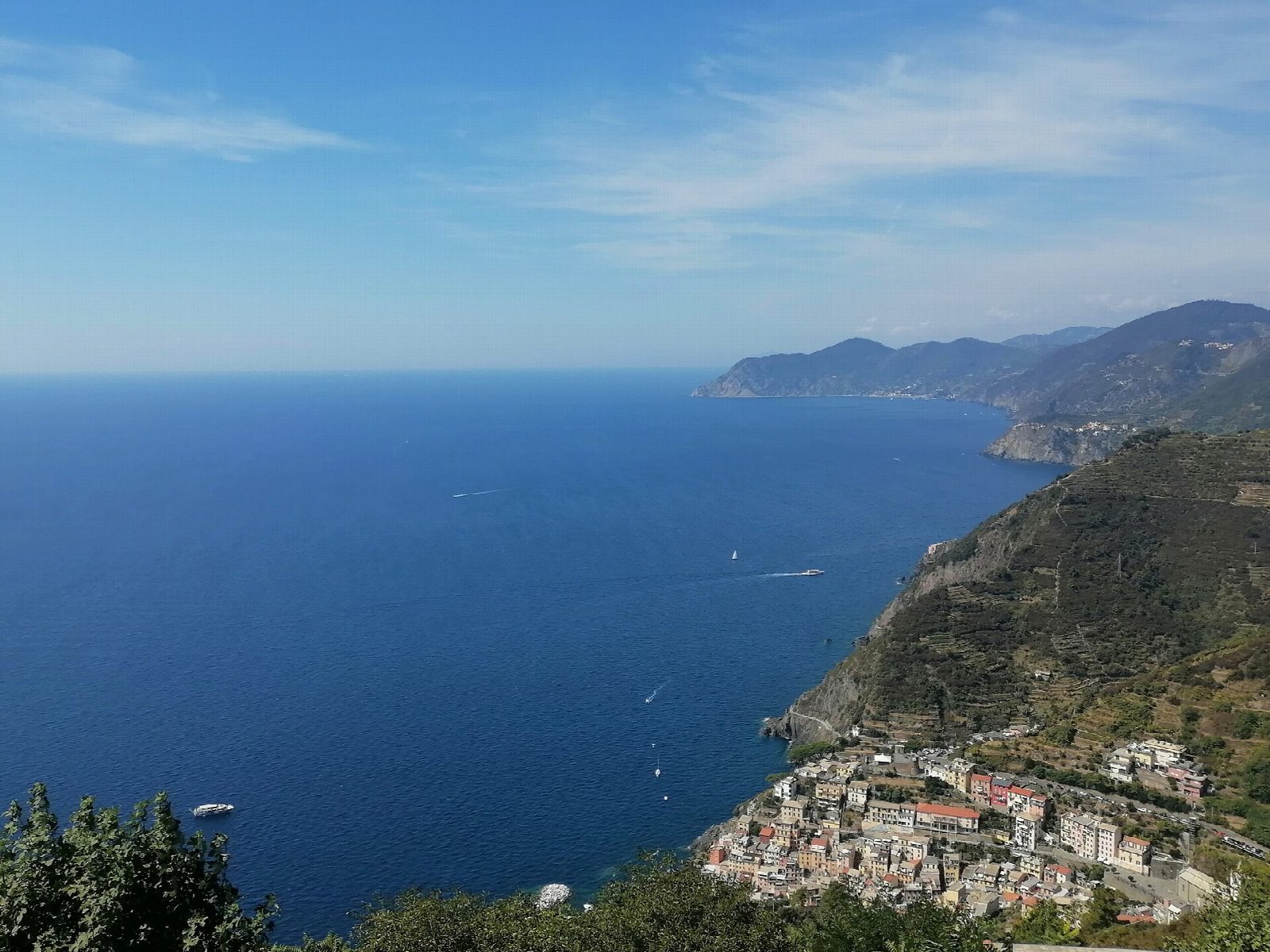 Riomaggiore to the Santuario di Montenero