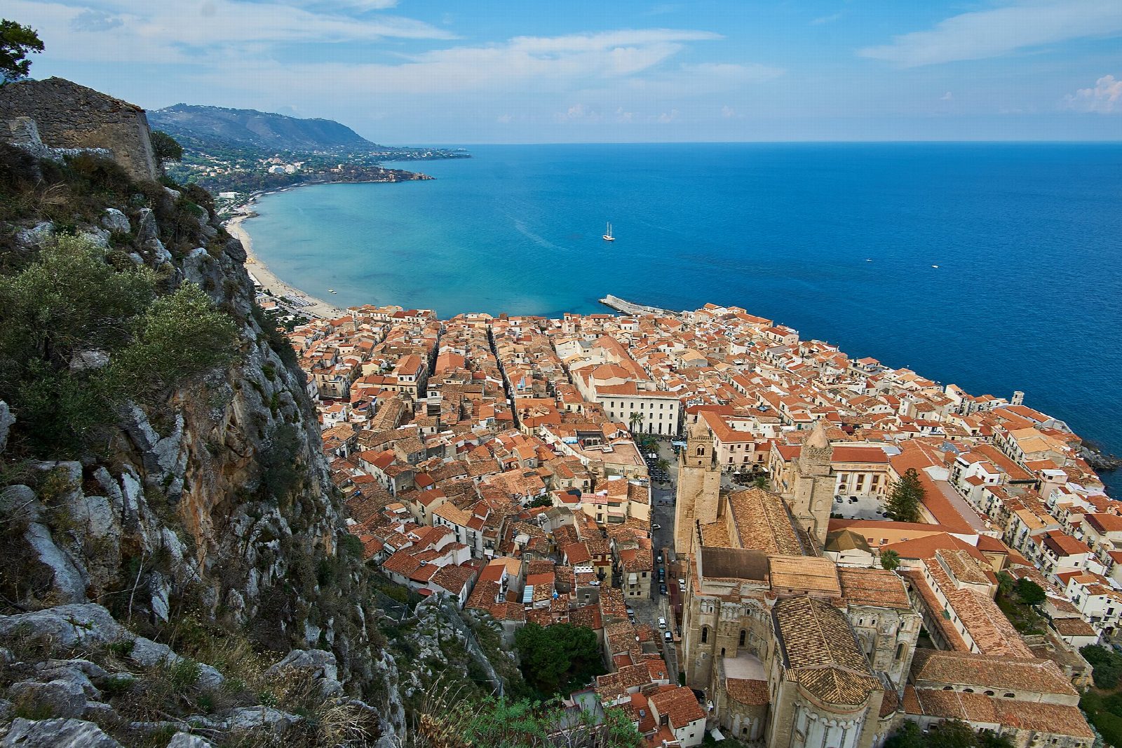 La Rocca above Cefalù