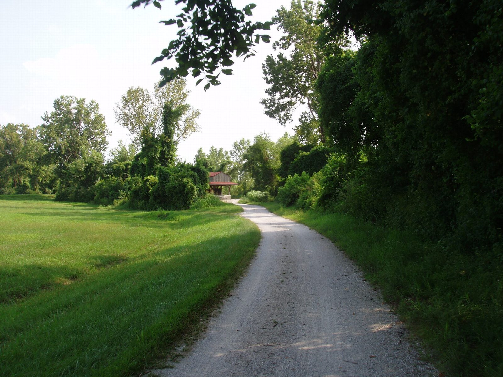 Rocheport to Hartsburg below the Missouri River bluffs