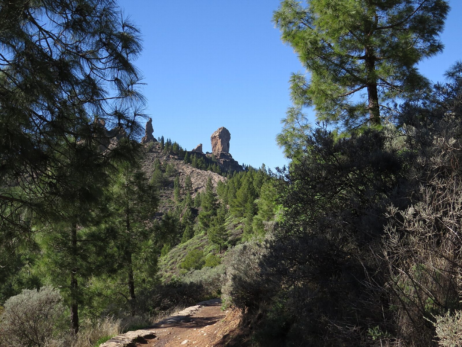 Roque Nublo from La Goleta