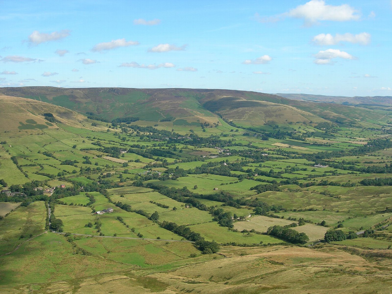 Rushup Edge and Lord's Seat from Mam Nick