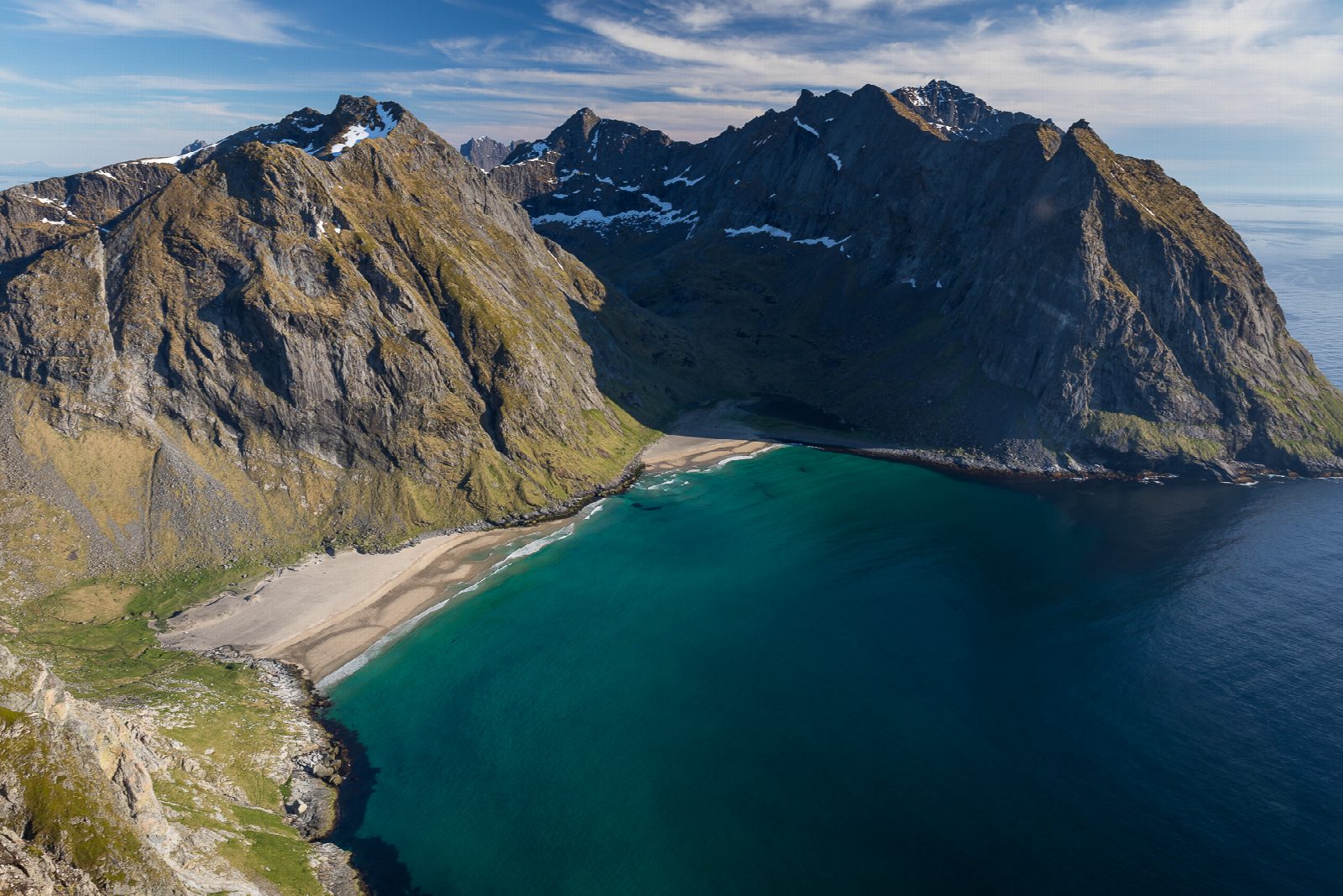 Ryten and Kvalvika from Fredvang