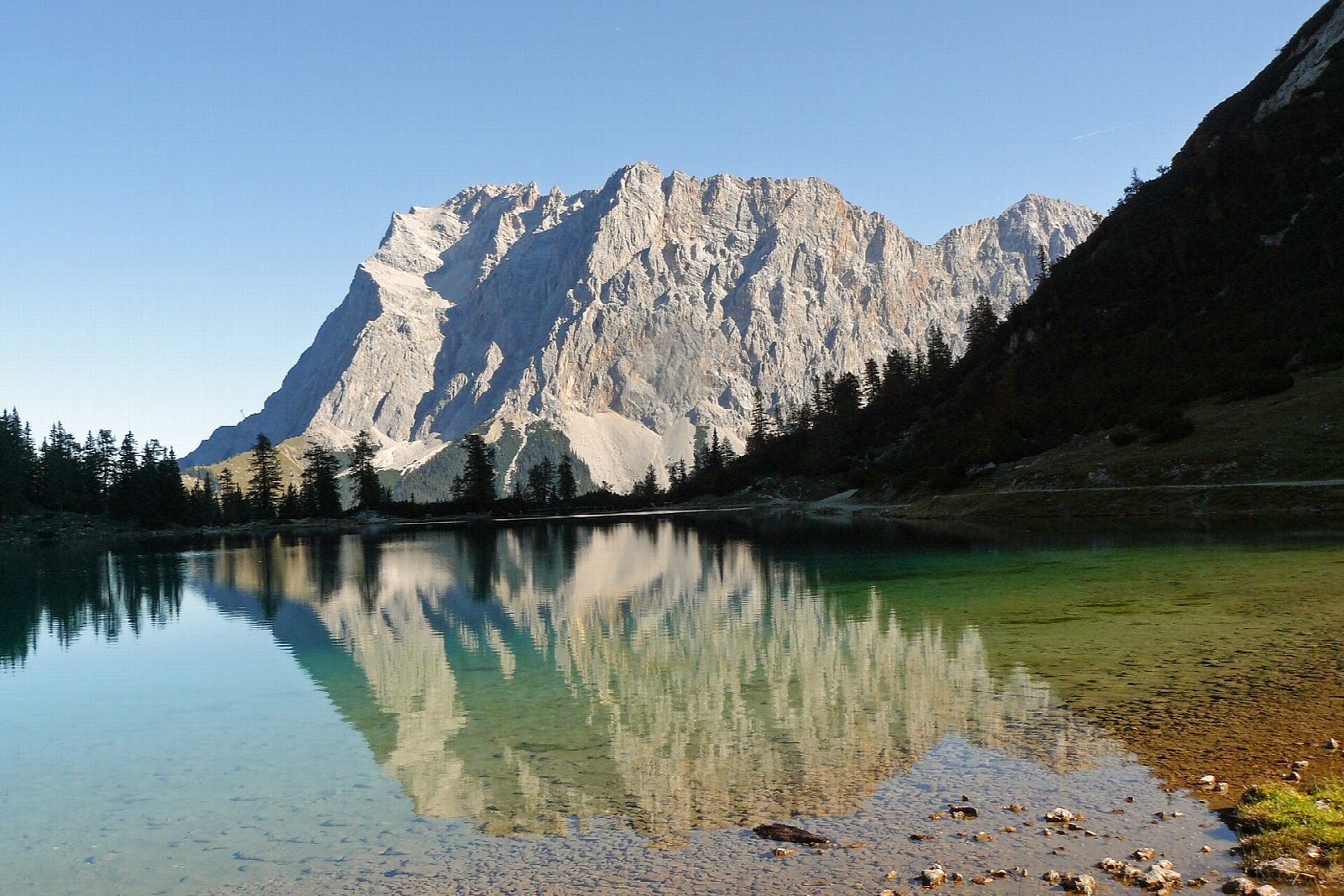 Seebensee from the Ehrwalder Alm