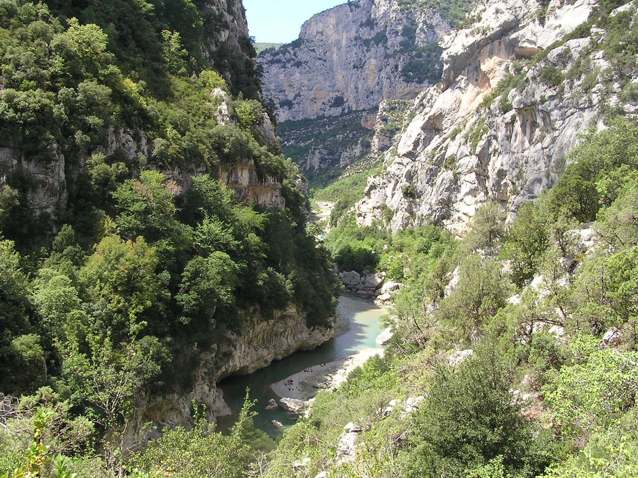The Sentier Blanc-Martel through the Gorges du Verdon