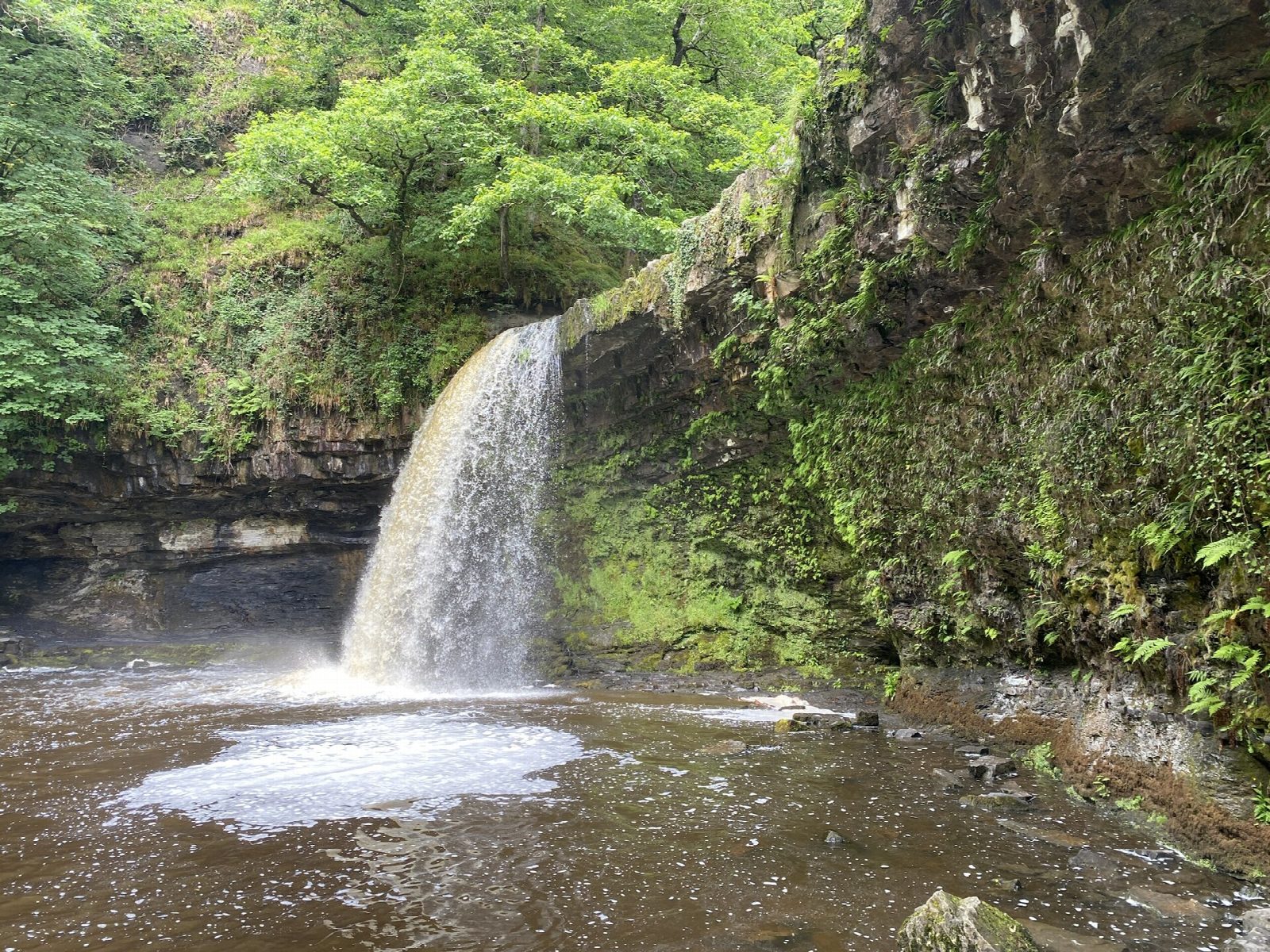 Sgwd Gwladus from Pontneddfechan