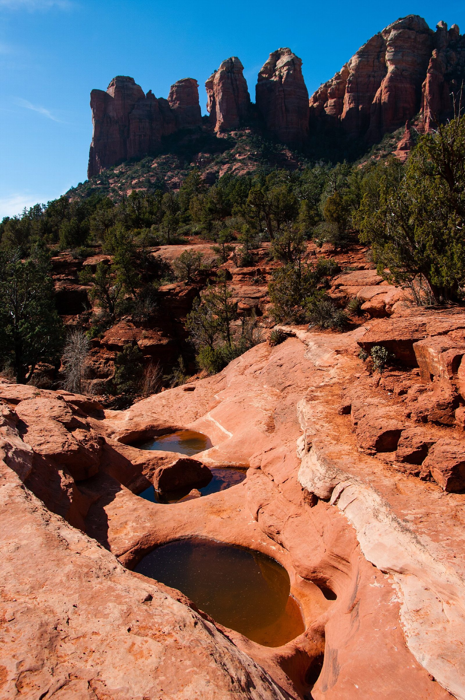 Soldier Pass Trail to the Seven Sacred Pools