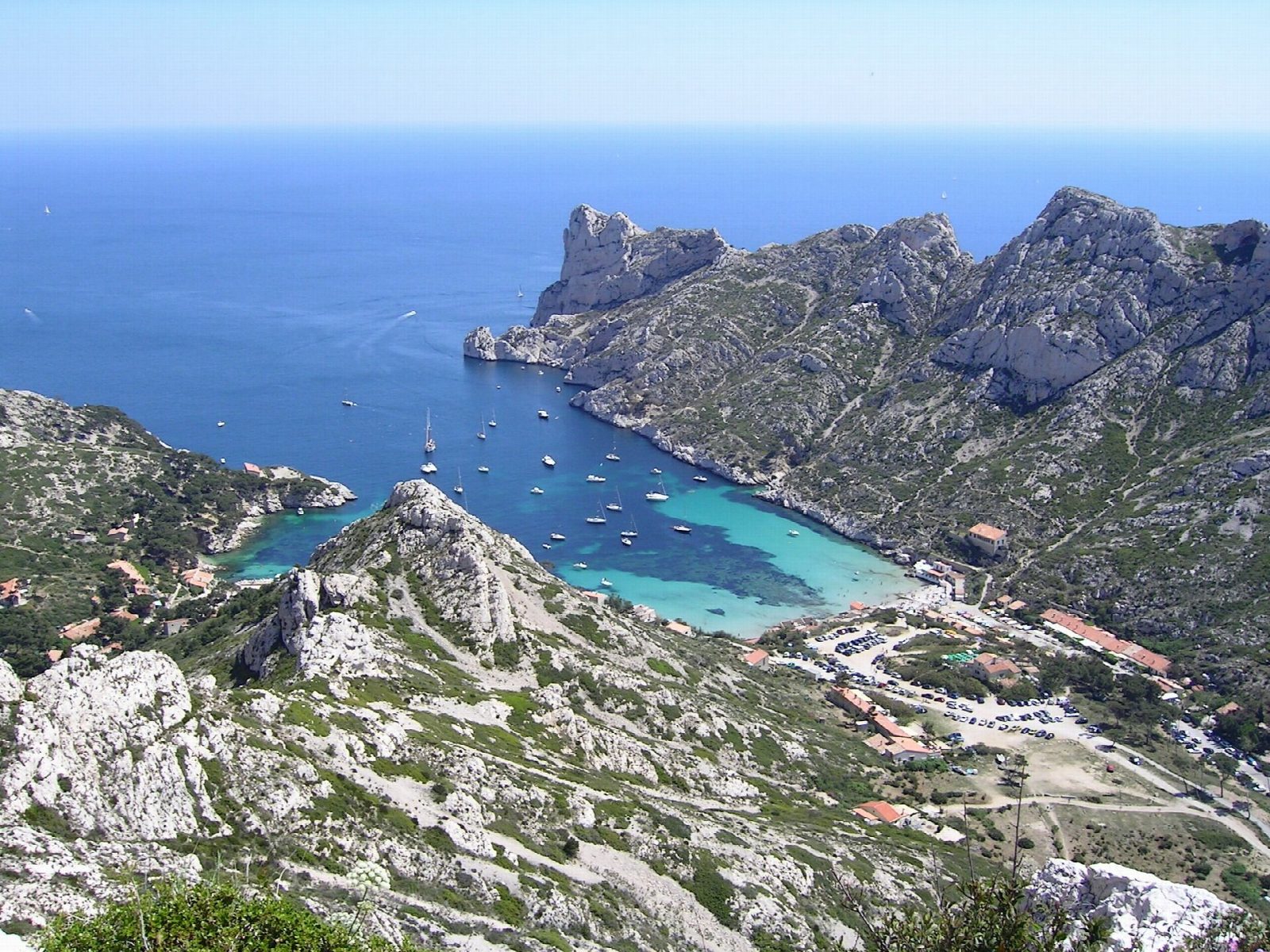 Calanques de Sormiou and Morgiou from the Col de Sormiou