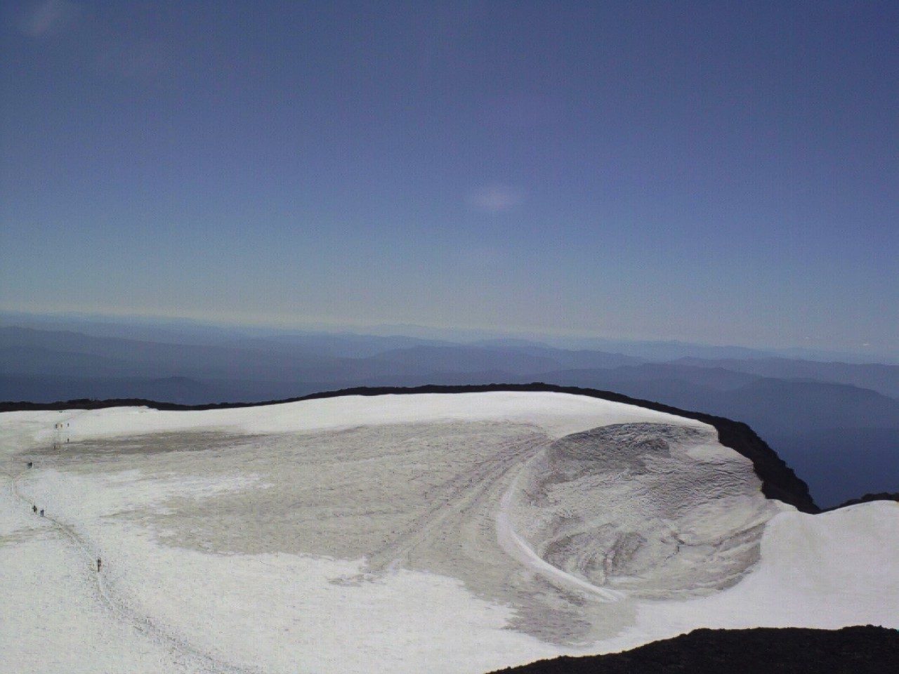 South Sister from Devils Lake