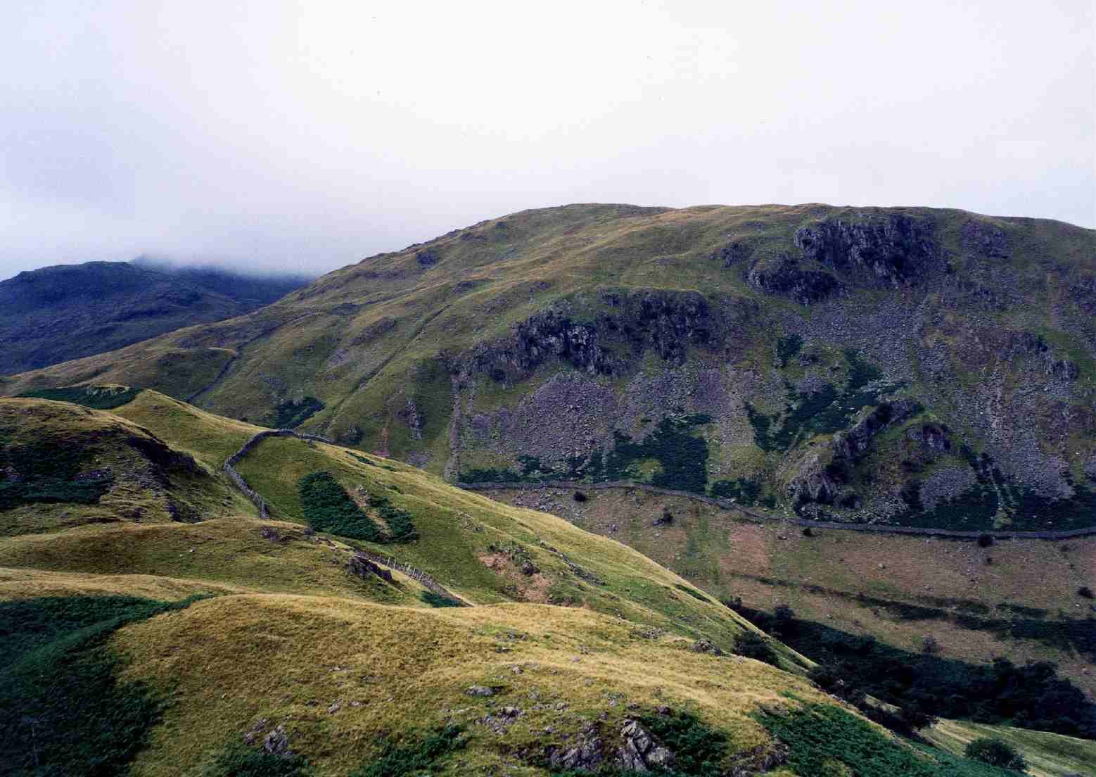 St Sunday Crag and Grisedale Tarn from Patterdale
