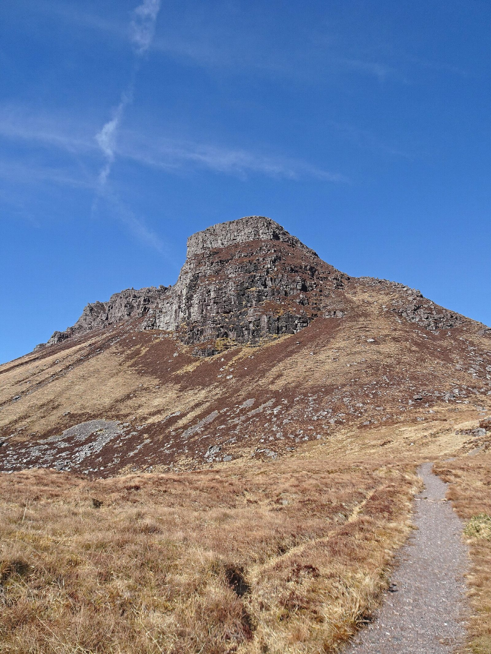 Stac Pollaidh: the circuit and the ridge