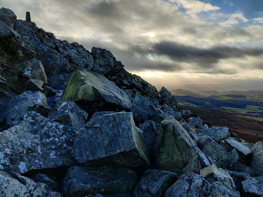 The Stiperstones: Manstone Rock and the Devil's Chair