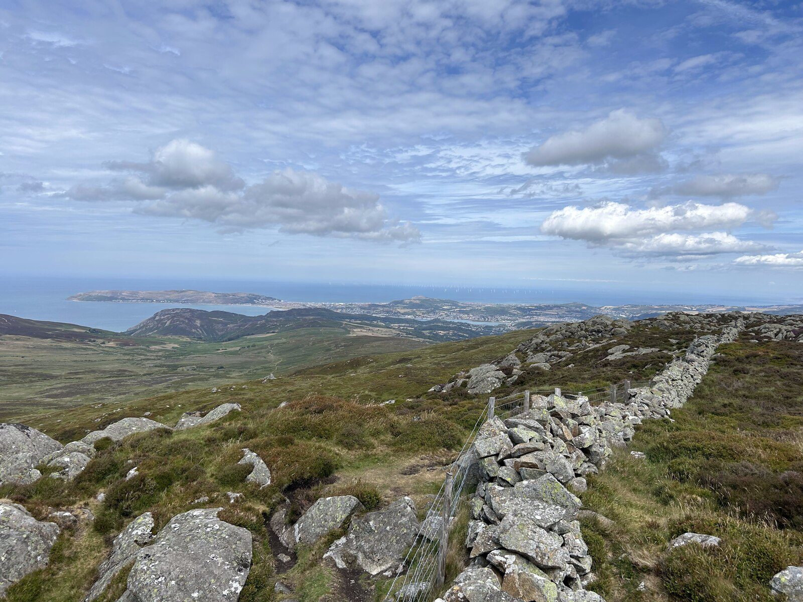 Tal y Fan from Rowen