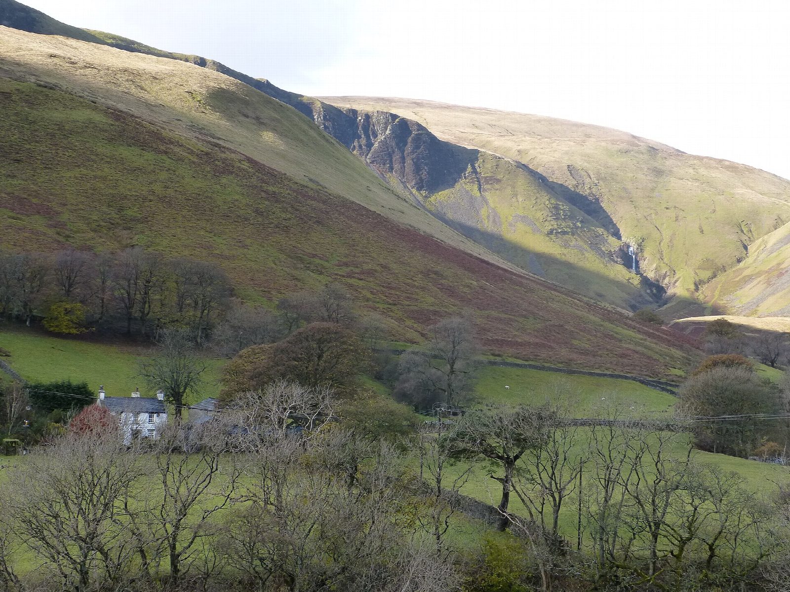 The Calf and Cautley Spout from Sedbergh