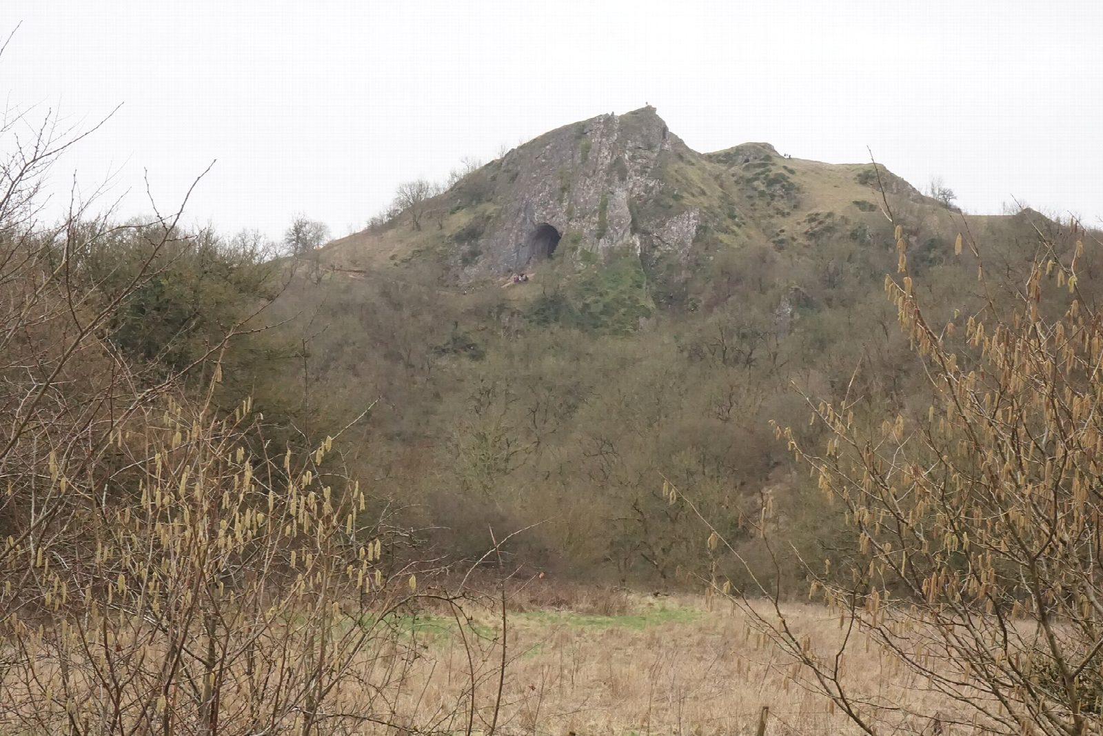 Thor's Cave and the Manifold valley from Wetton