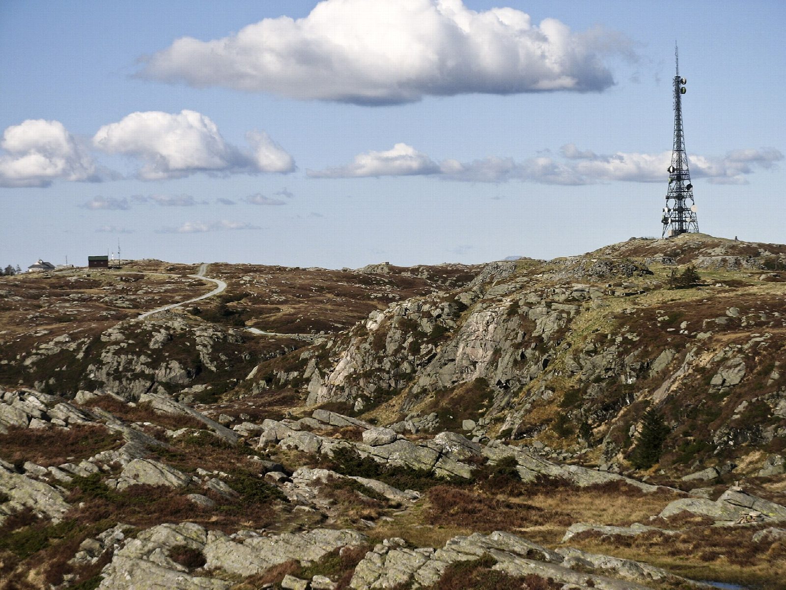 Vidden from Fløyen to Ulriken