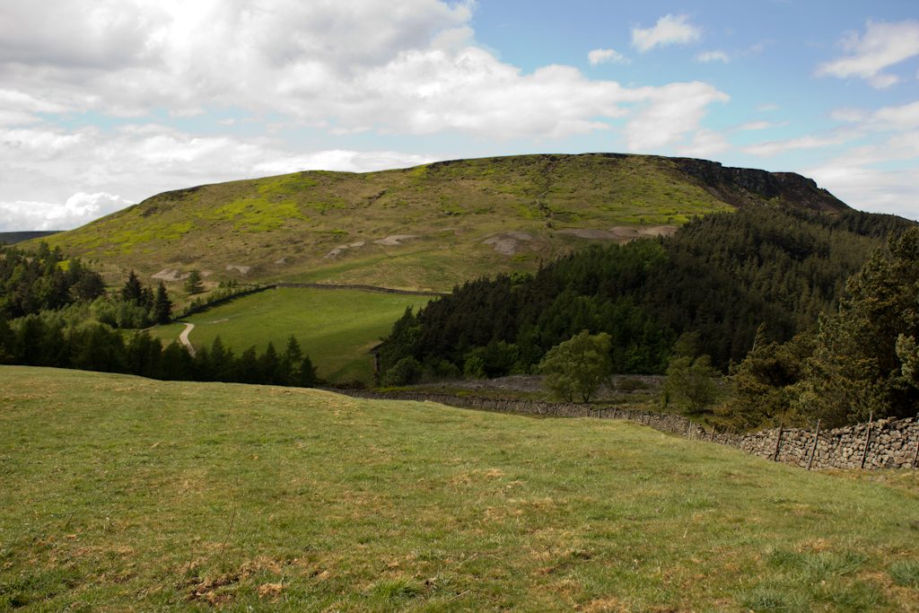 The Wainstones and Cold Moor from Chop Gate