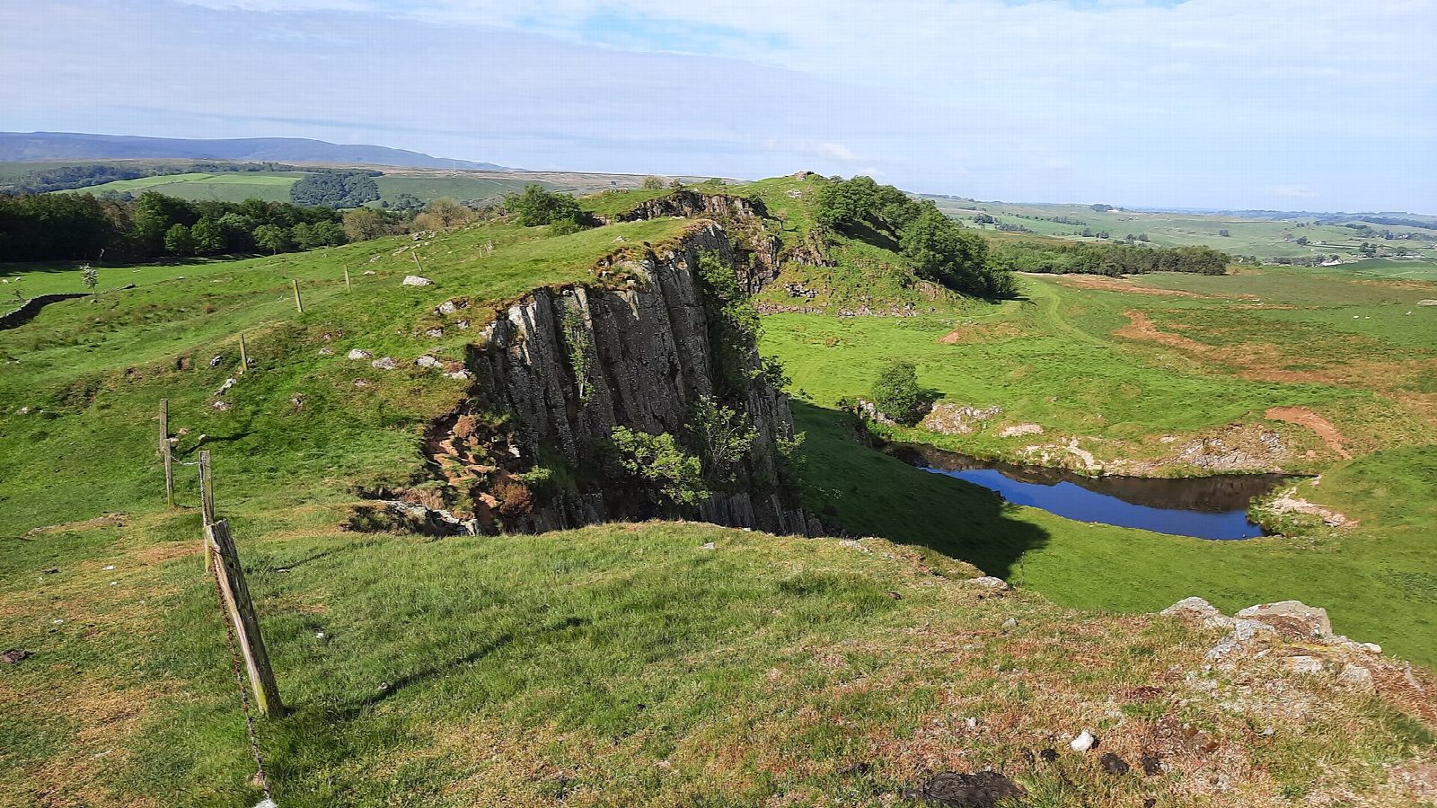 Walltown Crags and Thirlwall Castle