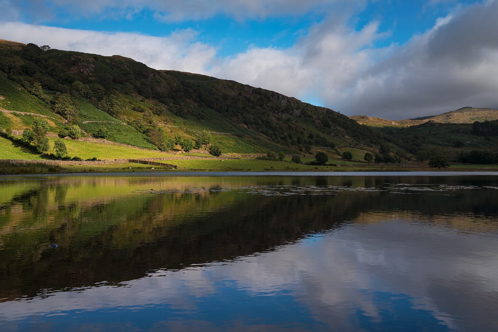 Watendlath and Dock Tarn from Rosthwaite