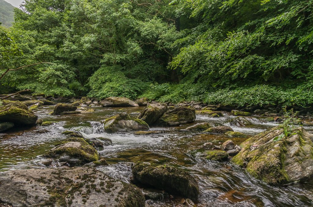 Watersmeet and Countisbury from Lynmouth
