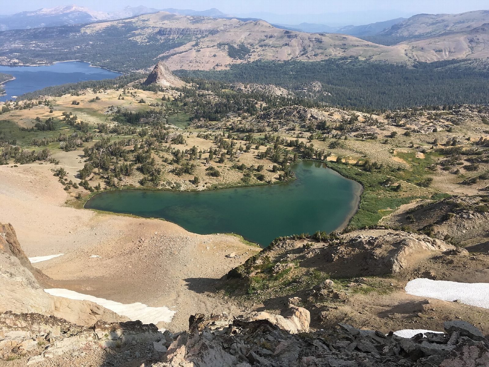 Winnemucca and Round Top Lakes from Carson Pass