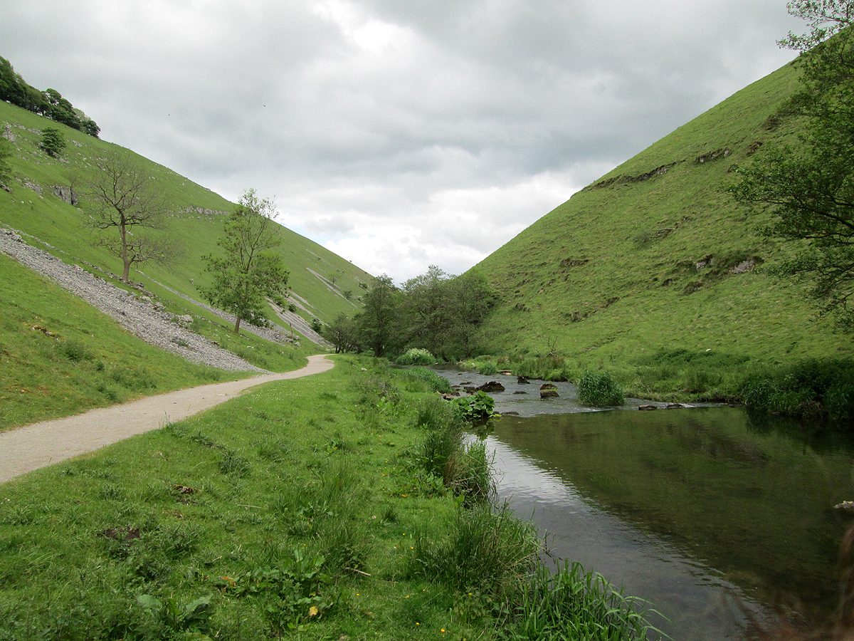 Beresford Dale, Wolfscote Dale and Biggin Dale from Hartington