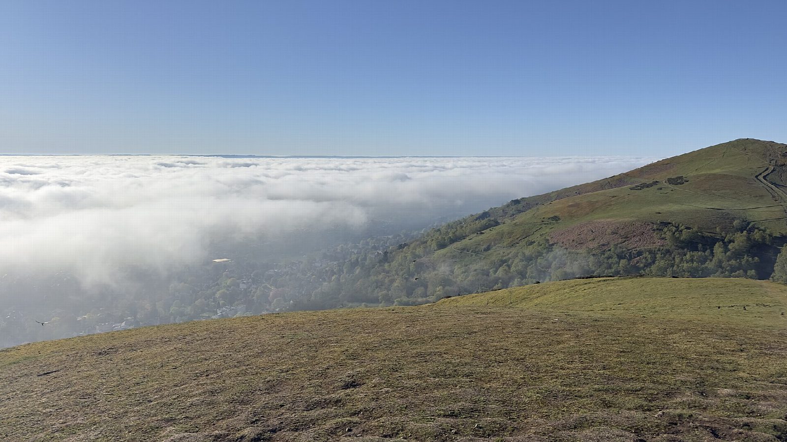 Worcestershire Beacon and North Hill from Great Malvern