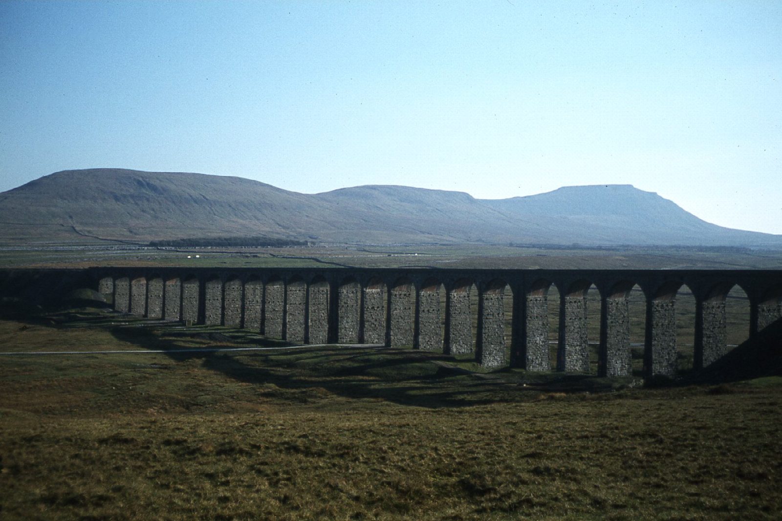 The Yorkshire Three Peaks from Horton in Ribblesdale