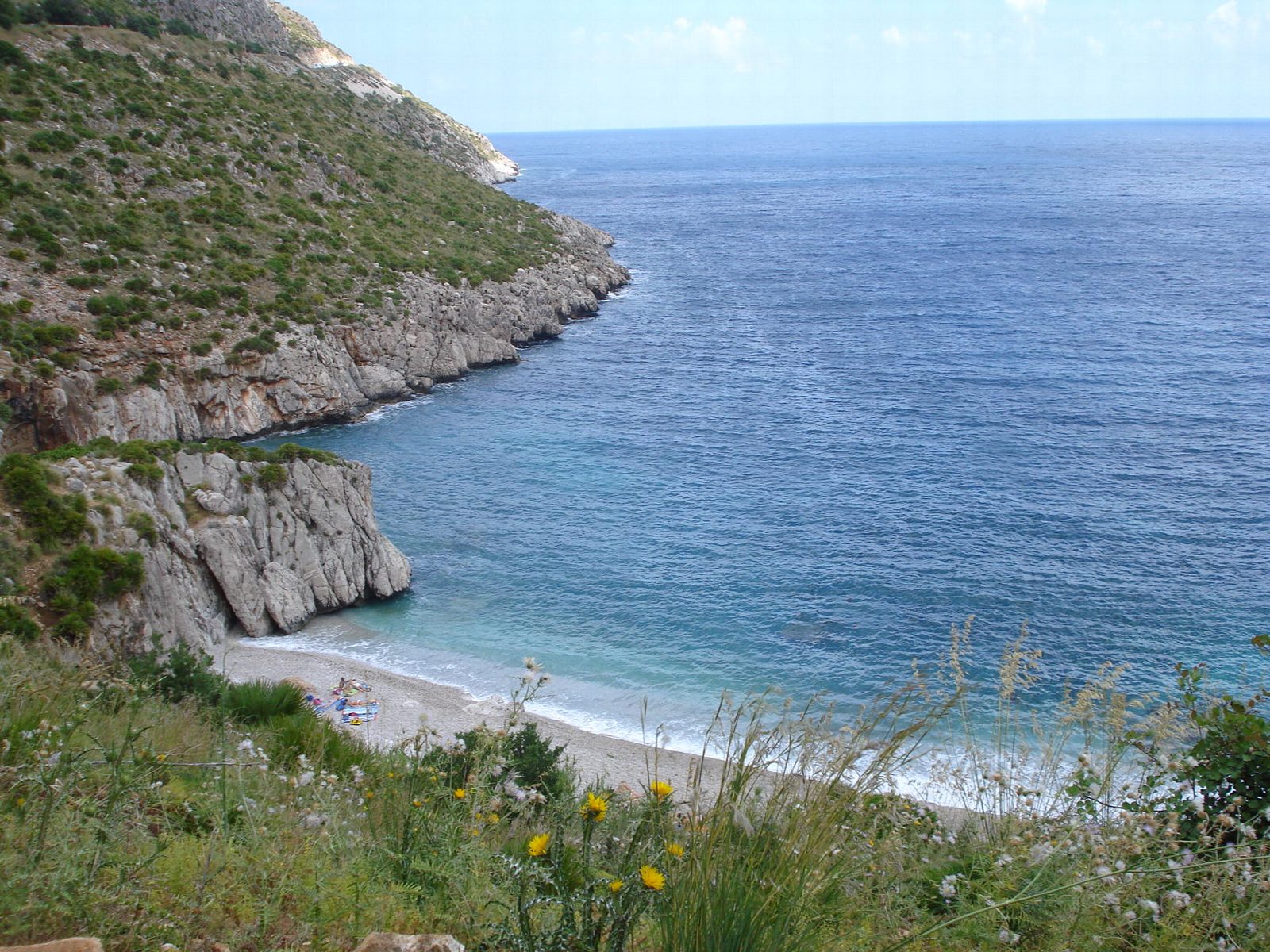 Riserva dello Zingaro coast path from Scopello