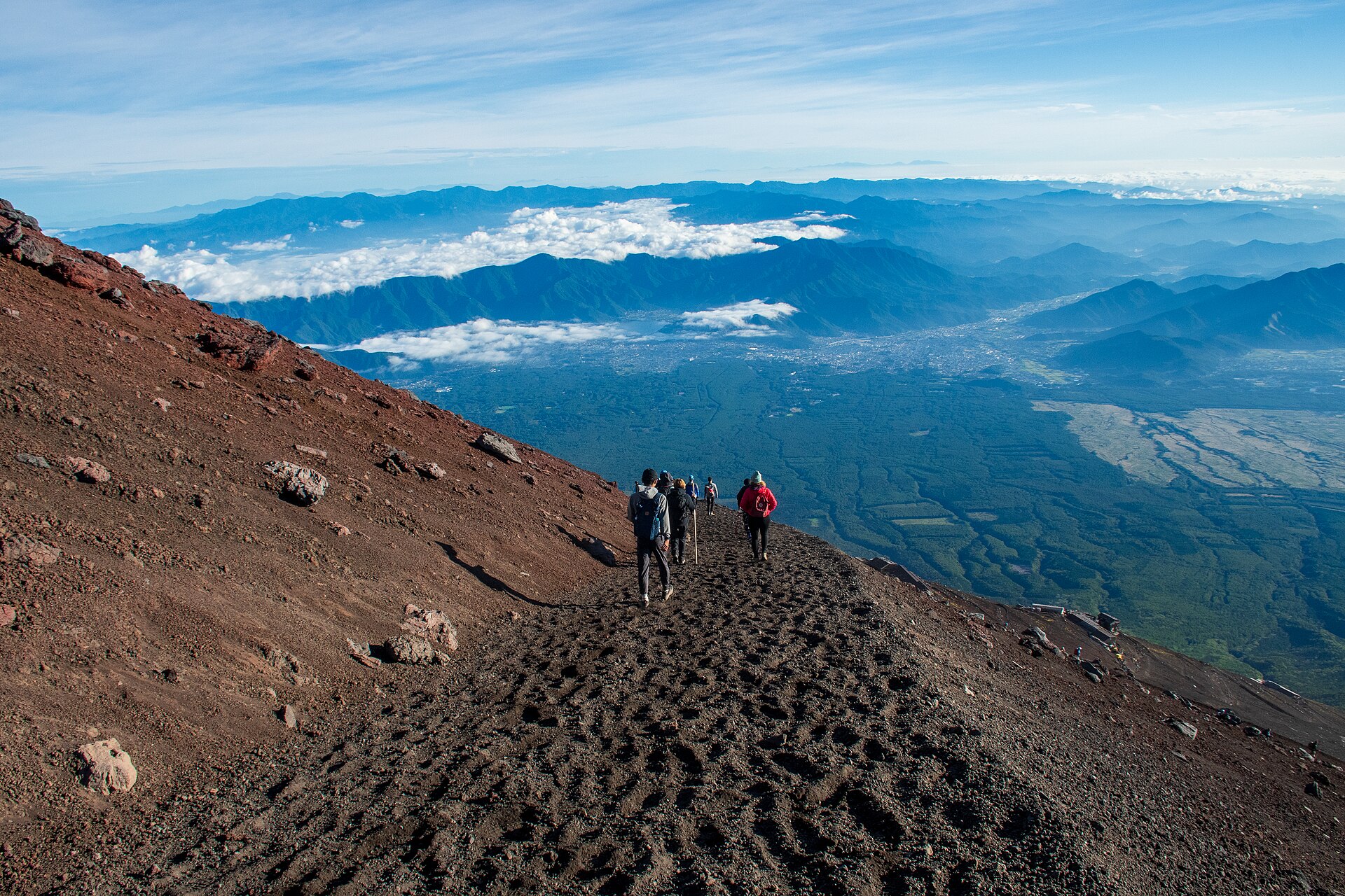 Mount Fuji, Yoshida Trail (ascent)