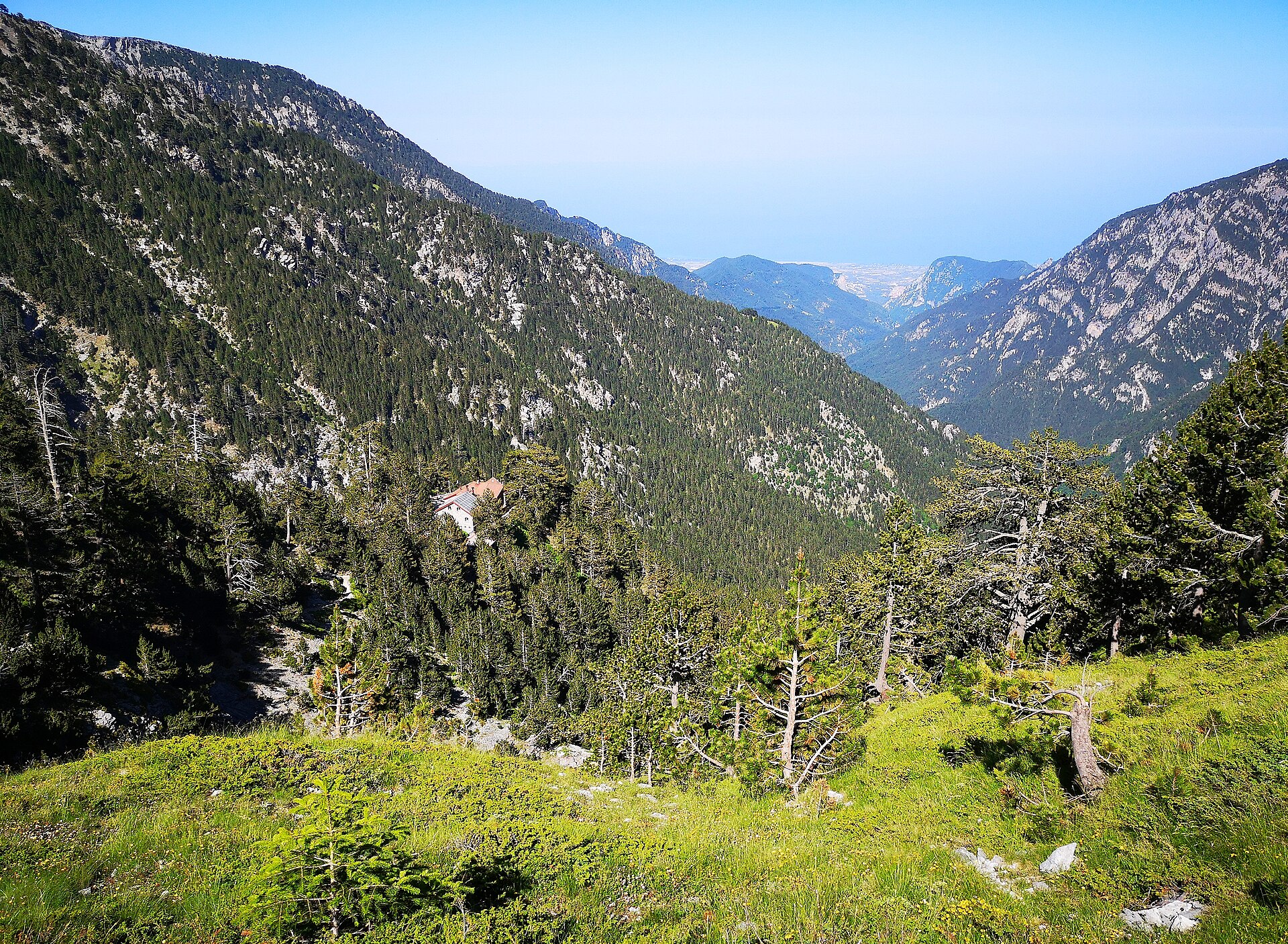 Mount Olympus, Prionia to Skala