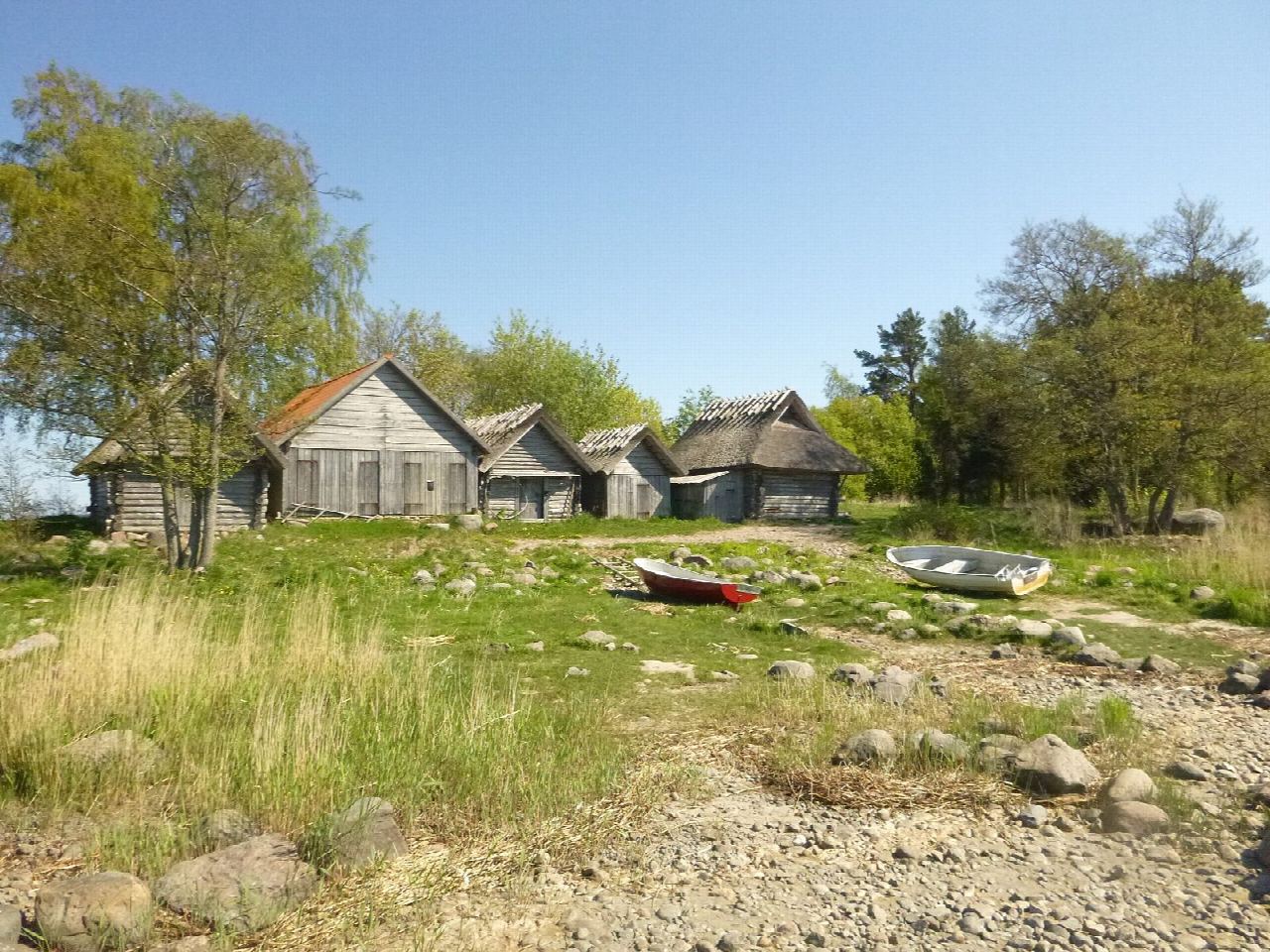 Altja fishing village and the coast trail