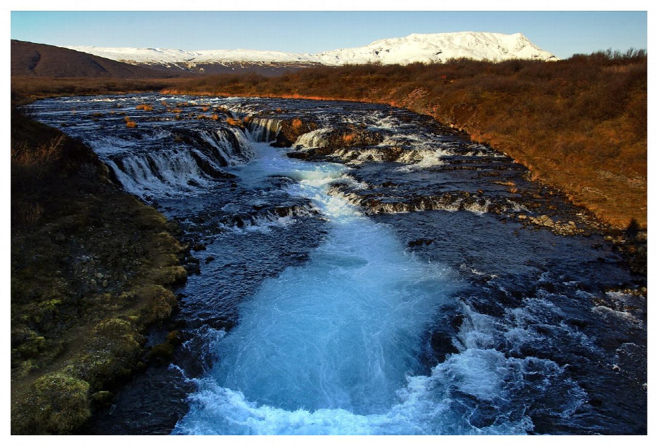 Brúarfoss along the Brúará
