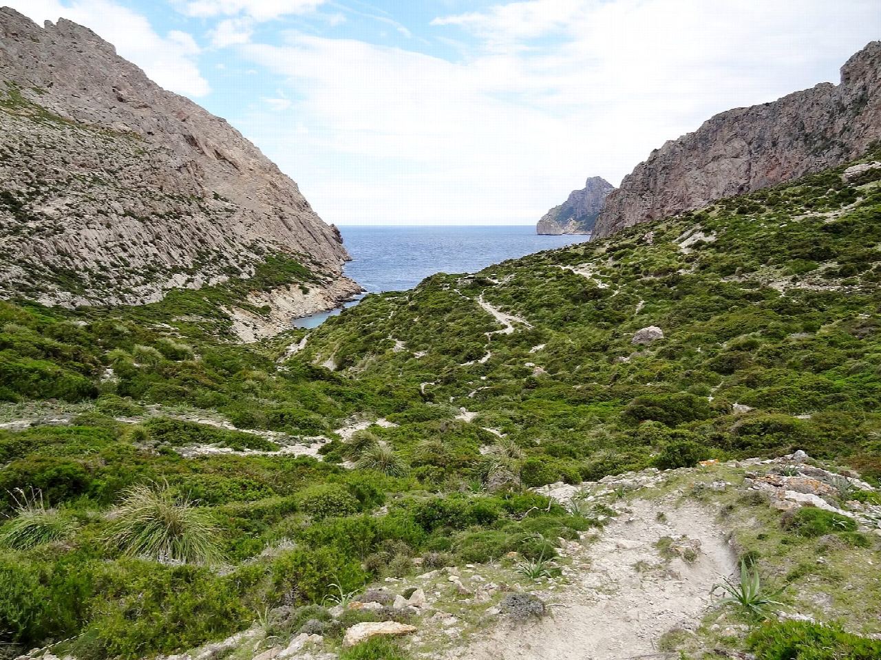 Cala Bóquer from Port de Pollença