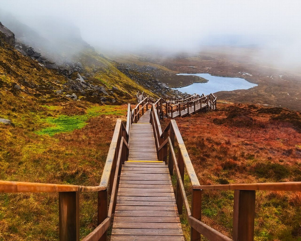Cuilcagh boardwalk: the Stairway to Heaven