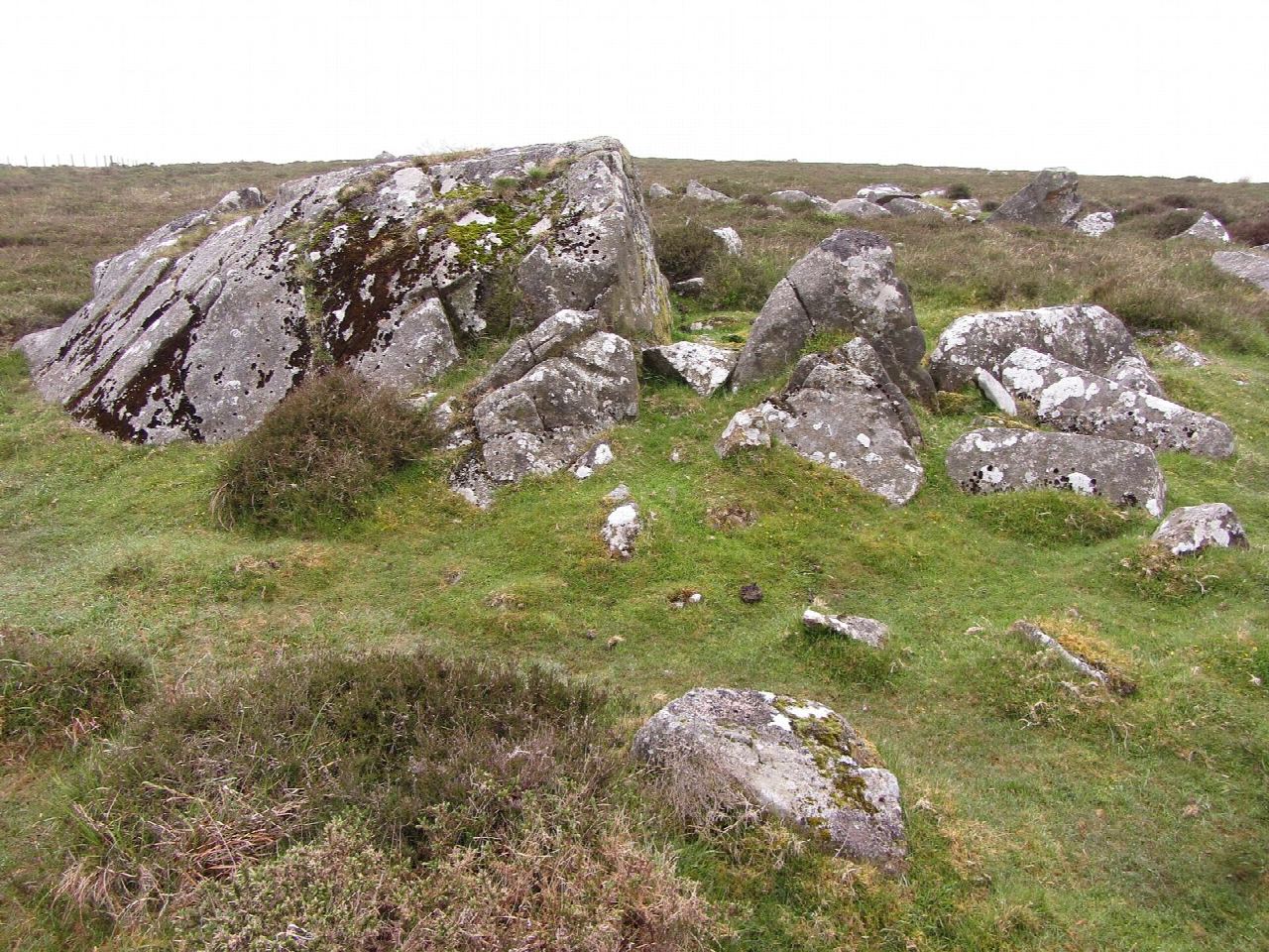 Cwm Gwaun and Mynydd Caregog from Sychpant